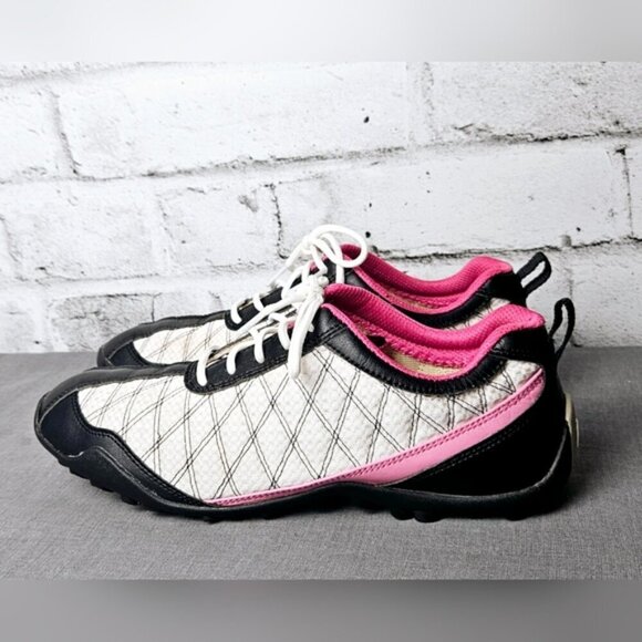 FootJoy Summer Series Pink Spikeless Golf Shoes - 98968 - Picture 5 of 12